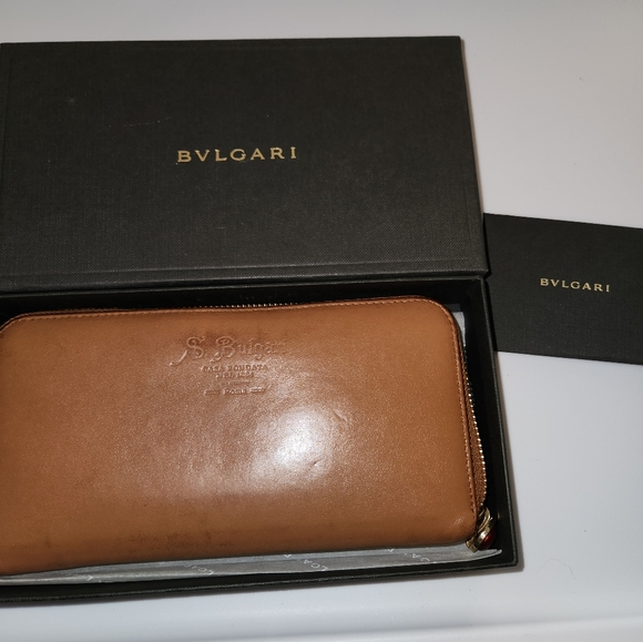 Bulgari zip wallet